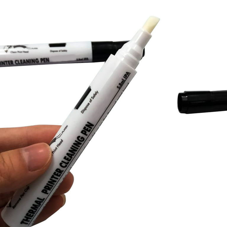 Thermal Printer Printhead Cleaning Pen IPA Alcohol Cleaning Pen Compatible  for Zebra Magicard Fargo Evolis Printhead