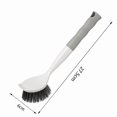thumbnail image 2 of Circular Sink Brush, Non Greasy Bristles, Kitchen Dishwashing Utensil, Scrubbing Pots Pans, for Domestic Culinary Cleaning Tasks, KTFgvq, 2 of 5