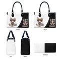 thumbnail image 2 of California Spangled Cat Bag, Personalized Leather Handbags For Women - Personalized Bag with Name - Tote Bags for Mom Grandma - Custom Gifts Ideas for Her, Gift for Cat Lover, Cat Mom, 2 of 7