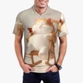 thumbnail image 1 of Fotbe Relaxing Cat With Tea Camiseta Polo de Golf para Hombre con Estampado – Camisa Deportiva Transpirable con Cuello Abotonado-Small, 1 of 6