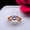 Rose Gold, variant on Ariel Engagement Ring Cubic Zirconia Women Sterling Silver Ginger Lyne Collection