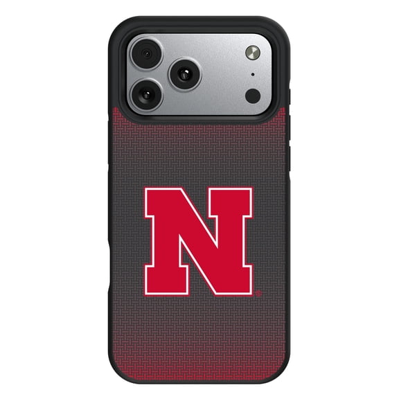 Nebraska Huskers Linen Logo iPhone Bump Case