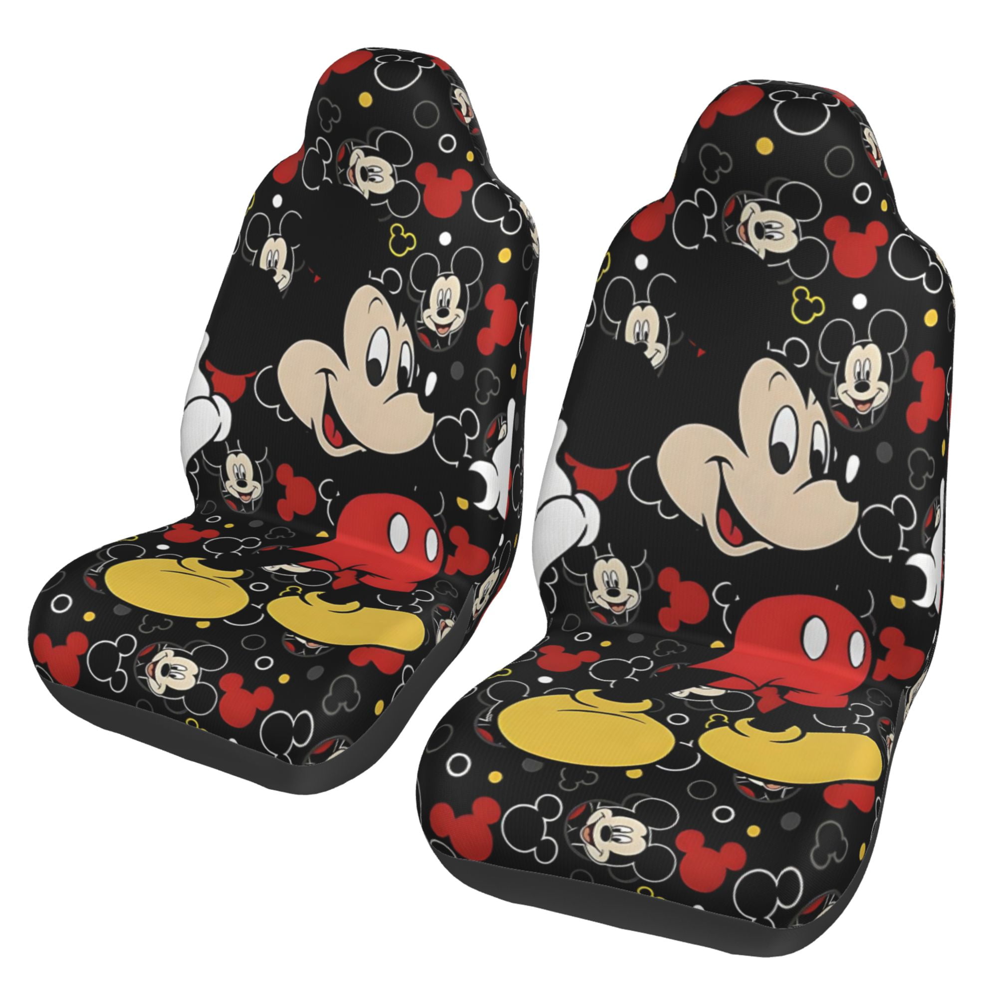Mickey Characters Front Car Seat Covers for Car Truck Sedan SUV