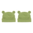 thumbnail image 4 of Qarigey Gorro de bebé cómodo, gorros elásticos multifuncionales para niñas y niños, accesorios para bebés, gorros para niños pequeños, verde Fruta Verde 2piezas Qarigey CBP379555, 4 of 5