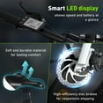 thumbnail image 4 of COLORWAY BK35M 16" Foldable Electric Bike for Adults, 350W Lightweight Commuter E-Bike, 37 Miles Range, Quick-Fold Portable Design, Aluminum Frame, UL2849 Certified, 4 of 10
