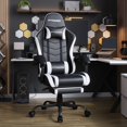 thumbnail image 1 of GTRACING GTWD-200 Ergonomic Gaming Chair with Adjustable Pillows and Footrest, 1 of 11