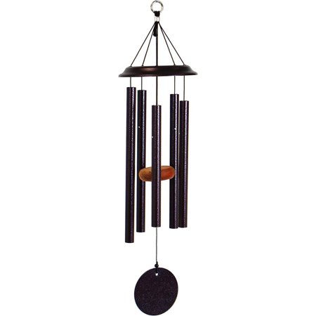 By Wind River - 26 Inch Plum Wind Chime For Patio, Backyard, Garden, And Outdoor Décor (Aluminum Chime) Made In The
