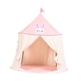 thumbnail image 2 of Castillo TEEPEE Indoor Indian Playhouse, Tent Tent Princess Castle House Tent, para parques, carnavales, guarderías de juegos de guardería, 2 of 8