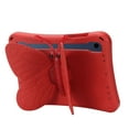 thumbnail image 3 of TECH CIRCLE Shockproof Case for 11" Samsung Galaxy Tab A9+Plus/S9/S8/S7 & 10.9" Tab S9 FE Tablets - Cute Butterfly Hard Case, 360 Degree Rotating Stand, Lightweight Cover for Kids/Boys/Girls, Red, 3 of 6