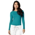 thumbnail image 2 of Adar Underscrubs for Women 3 Pack - Long Sleeve Underscrub Comfort Tee, 2 of 7