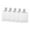E, variant on WIFKLSIIPG Portable Travel Makeup Packing Bag Leak Proof Refillable Empty Pouch Transparent Clamshell Packaging Bag Stand up Spout Pouch for Toiletry Lotion Shampoo Li