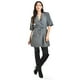 thumbnail image 1 of Blazer largo con jareta Roman Fashion /Juvenil, 5027 (Gris) gris M, 1 of 6