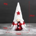 thumbnail image 3 of Gorro de punto de cinco estrellas de anciano sin rostro, muñeca de hadas, decoraciones para ventanas, 3 of 3
