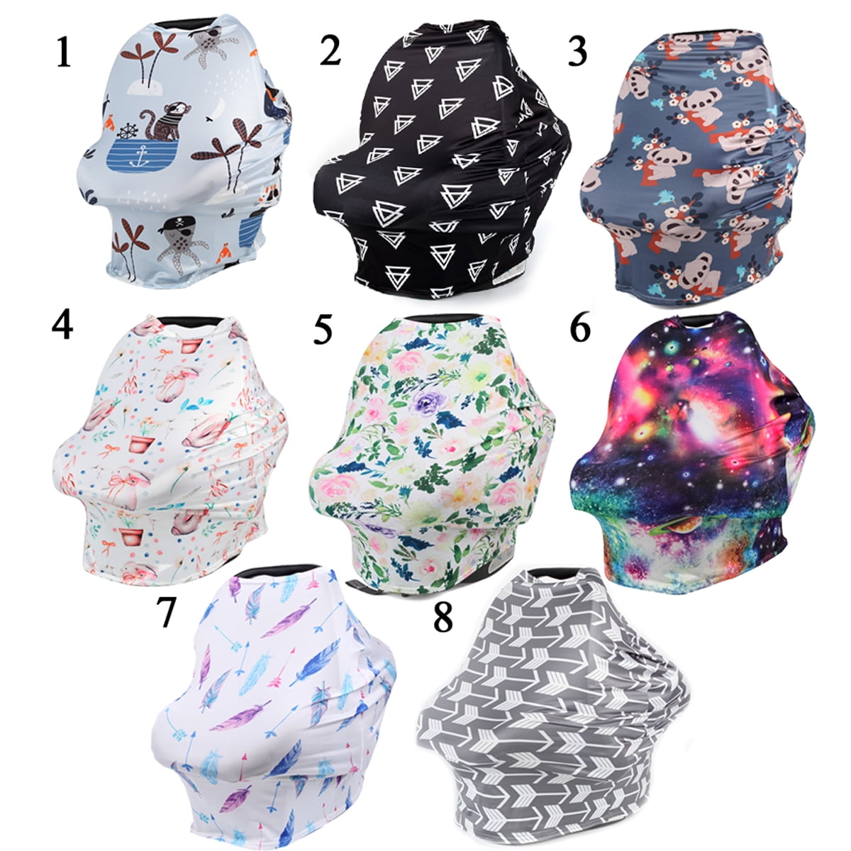 Baby Shopping Cart Cover Breast feeding Carseat Canopy Multi Use