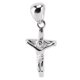 thumbnail image 2 of Crucifijo De Plata Esterlina, Colgante De Crucifijo De Mano De Obra Fina Simple De Moda Amplia Aplicabilidad Para Regalos Religiosos Fyydes Crucifix Pendant, 2 of 8