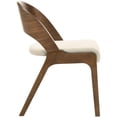 thumbnail image 4 of Meridian Furniture Woodson Beige Linen-Like Polyester Dining Chair (Set of 2), 4 of 7