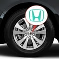 thumbnail image 3 of IPG Compatible with Civic Accord CRV VTEC Si Logo Center Cap Overlay Wheel Tire Decals Inner or Outer Stickers (Center Cap:2.25") (4 Units) (Inner Logo, Blue Coral), 3 of 6