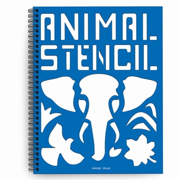 Stencil Book: Animal, (Board Book)