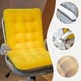 thumbnail image 4 of HAOAN Clearance Rocking Chair Cushion  Rocker Chairs Replacement Cushions Set for Indoor  Water Resistant Extra Cozy Tufted Seat Pads and Non Slip High Back Pad with Ties for Outdoor, 4 of 9
