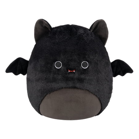 Squishmallows FuzzAMallow Official 12 inch Emily the Black Bat - Child s Ultra Soft Stuffed Plush Toy