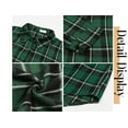 thumbnail image 6 of Fantaslook Plus Size Button Down Shirts for Women Long Sleeve Plaid Flannel Shirt Casual Boyfriend Tops, 6 of 7