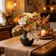 thumbnail image 5 of Fall Sunflower and Maple Leaf Artificial Bouquet, Autumn Faux Floral Arrangement for Thanksgiving Table, Entryway Vase, Seasonal Home Decor, 5 of 6
