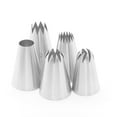thumbnail image 3 of ACDANC 5Pcs Piping Tips Precise Decorating Cake Decorating Tools Variety of Shapes Frosting Piping Kit Professional Results, 3 of 4