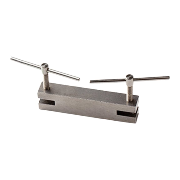 Metal Hole Puncher 1.5mm/2.0mm Aperture Aluminum Silver Sheet Punching Tool Suitable for DIY Earrings and Hair Accessory