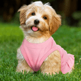 thumbnail image 4 of Conjunto de piezas Ropa para perros Camisa para perros Falda Vestido sin mangas para perros Camisa transpirable para mascotas MFZFUKR CPB-DE-LYY1953-3, 4 of 5