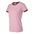 thumbnail image 2 of Bella Canvas Ladies' Jersey Short-Sleeve Ringer T-Shirt, 2 of 5