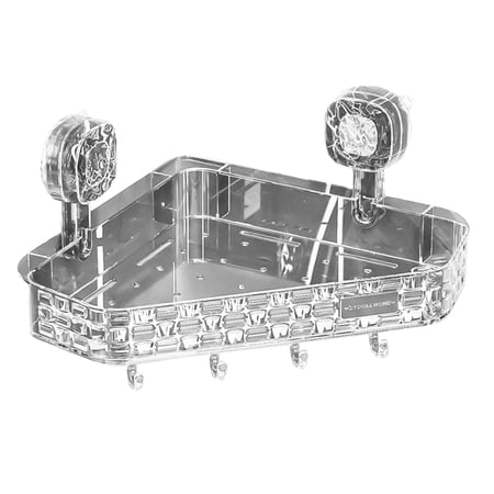 Shower Organizer Suction Triangle Storage Rack for Shower Drill Free Shower Wall Shelf Storage Basket for Shampoo Toiletries Kitchen Bathroom Organizer Shower Organizer Suction Triangle Storage Rack for Shower Drill Free Shower Wall Shelf Storage Basket for Shampoo Toiletries Kitchen Bathroom Organizer