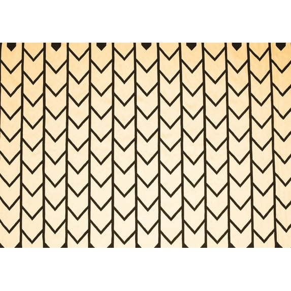 Ahgly Company Indoor Rectangle Solid Brown Modern Area Rugs, 5' x 7'