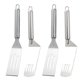 thumbnail image 2 of 4 unids de acero inoxidable pizza palas de cocina casera de bistec espátulas (plata), 2 of 5