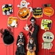 thumbnail image 5 of Globos de Halloween espeluznantes - Grandes, paquete de 8 | Globos de calabaza fantasma, 35 pulgadas | Globos de Mylar de Halloween para decoración de fiesta de cumpleaños de Halloween, 5 of 5