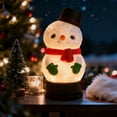 thumbnail image 6 of ToyKingdee Christmas Globe Snowman Lighted Musical Glitter Globe Water Glittering Snowing Globe for Christmas Party Home Table Decorations Gifts, 6 of 9