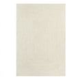 thumbnail image 2 of Superior Two-Toned Braided Indoor/ Outdoor Area Rug, Cream/ White, 3' x 5', 2 of 5