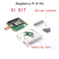 thumbnail image 3 of Official Raspberry Pi 5 AI KIT Expansion Board M.2 HAT+ M KEY Hailo-8 Hailo-8L Module Chip 13TOPs 26Tops High Computing Power, 3 of 5