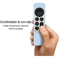 thumbnail image 5 of Blue Remote Cover Case Replacement for New Apple 4k TV Box Series 6 Generation / 6th Gen 2021 Siri Remote, Silicone, 5 of 5