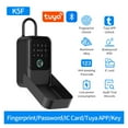 thumbnail image 2 of Bluetooth Fingerprint Key Safe Waterproof Key Storage Lock Box Password Key Box Key Safety Lock Box mounted ,Strong Construction, 2 of 7