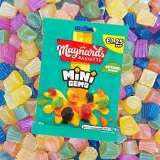 Original Maynards Bassetts Mini Gems Imported From The UK England