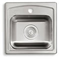 thumbnail image 3 of KOHLER K-3349-1-NA Toccata Self-Rimming Entertainment Sink, Stainless Steel, 3 of 7
