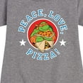 thumbnail image 3 of Teenage Mutant Ninja Turtles - Peace Love Pizza - Toddler & Youth Girls Fleece Dress, 3 of 5