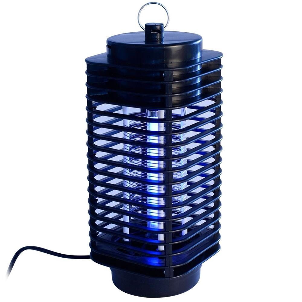 LNGOOR LED Flying Bug Traps Light Electric Mosquito Killer Pest Kill Lamp Outdoor Home, 220V