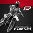 thumbnail image 6 of Polisport Motocross (MX) Replica Plastic Kit for Honda CRF 110F (2013-18) Dirt Bike – OEM Quality, Durable, Flexible & Perfect Fit – White, 6 of 9
