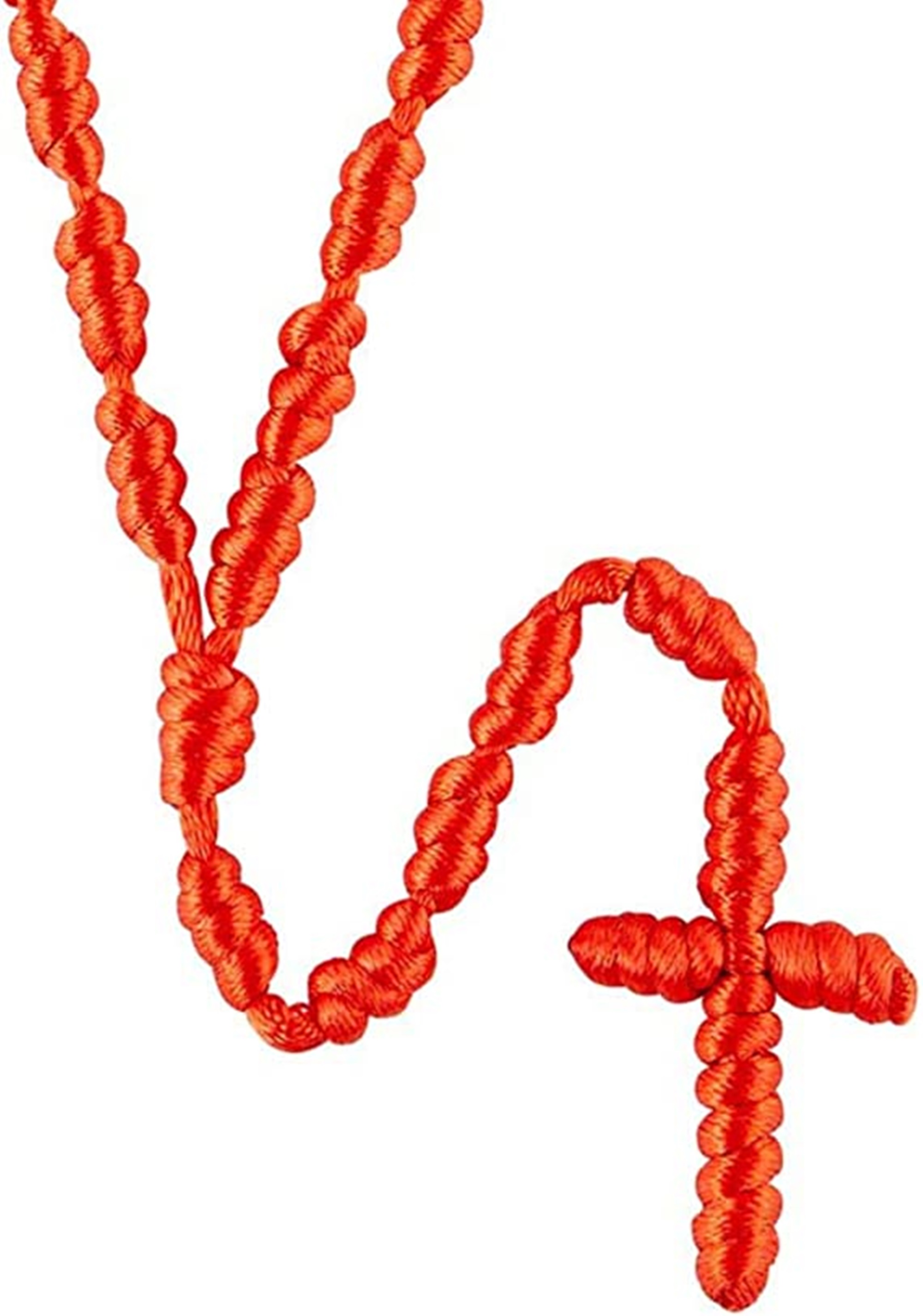 Macrame Rosary Prayer Ropes, Bulk Religious Jewelry, Pack of 12, 16.5