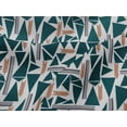 thumbnail image 4 of oneOone Viscose Jersey Fabric Triangle & Line Geometric Printed Fabric 1 Yard 60 Inch Wide, 4 of 5