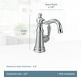 thumbnail image 2 of Moen S62101 Weymouth Low-Arc Bar Faucet - Chrome, 2 of 3
