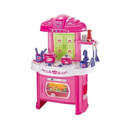 Glamor Girlz My Kitchen 16 Piece Playset with Light and Sound