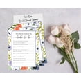 thumbnail image 4 of Inkdotpot How Well Do You Know The Bride Bridal Shower Bachelorette PartyGameActivityCards 50-PackFloralWho Know The Bride Best, 4 of 7