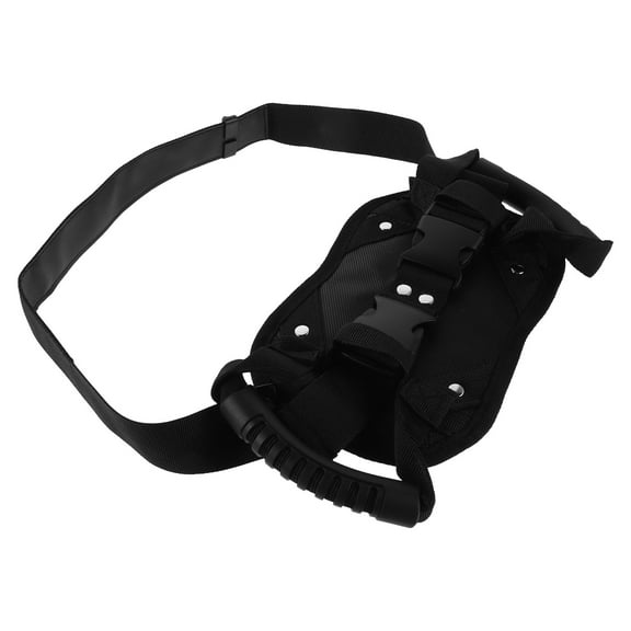 HEMOTON Motorcycle Seat Handle Motorcycle Passenger Belt With Oxford Strap Seat Grab Handle For Motorbike Atv Snowmobile Boat Hand